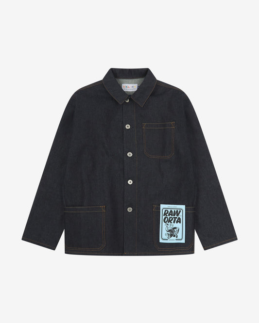 Uskees Raw Orta Denim Buttoned Overshirt