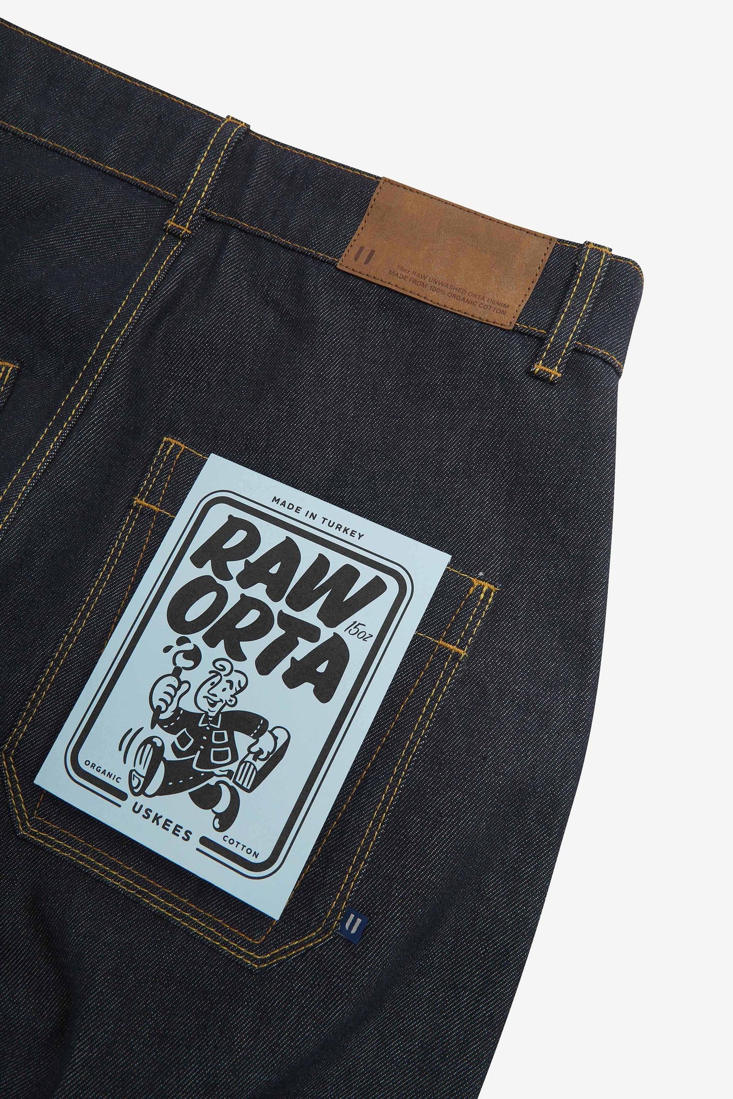 Uskees Raw Orta Denim Painter Pants