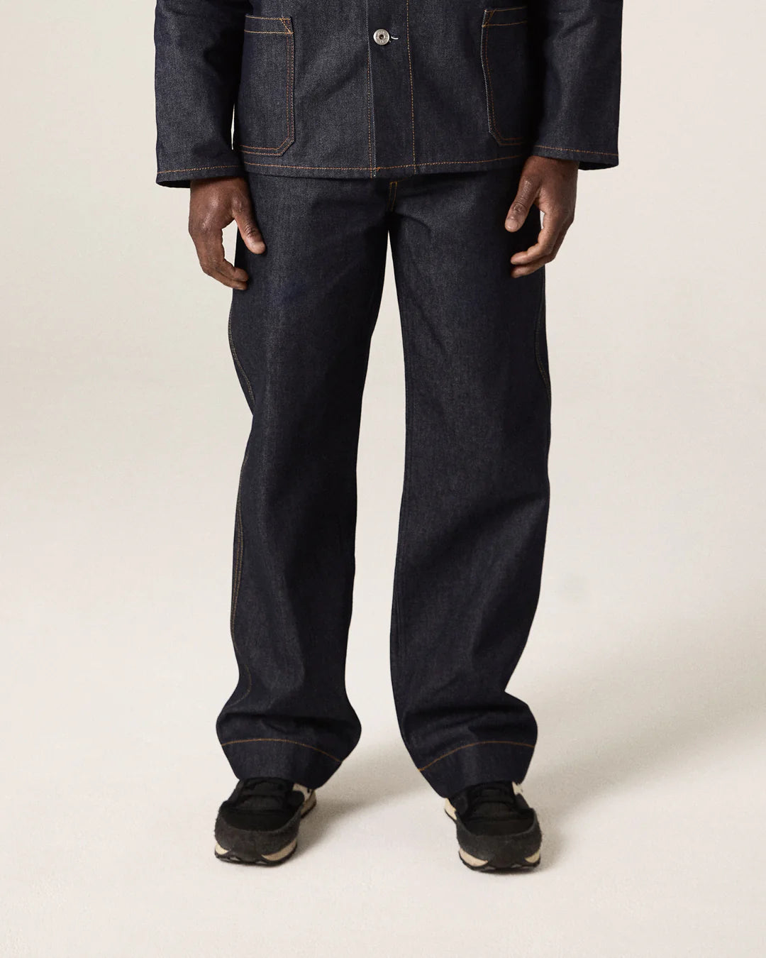 Uskees Raw Orta Denim Painter Pants