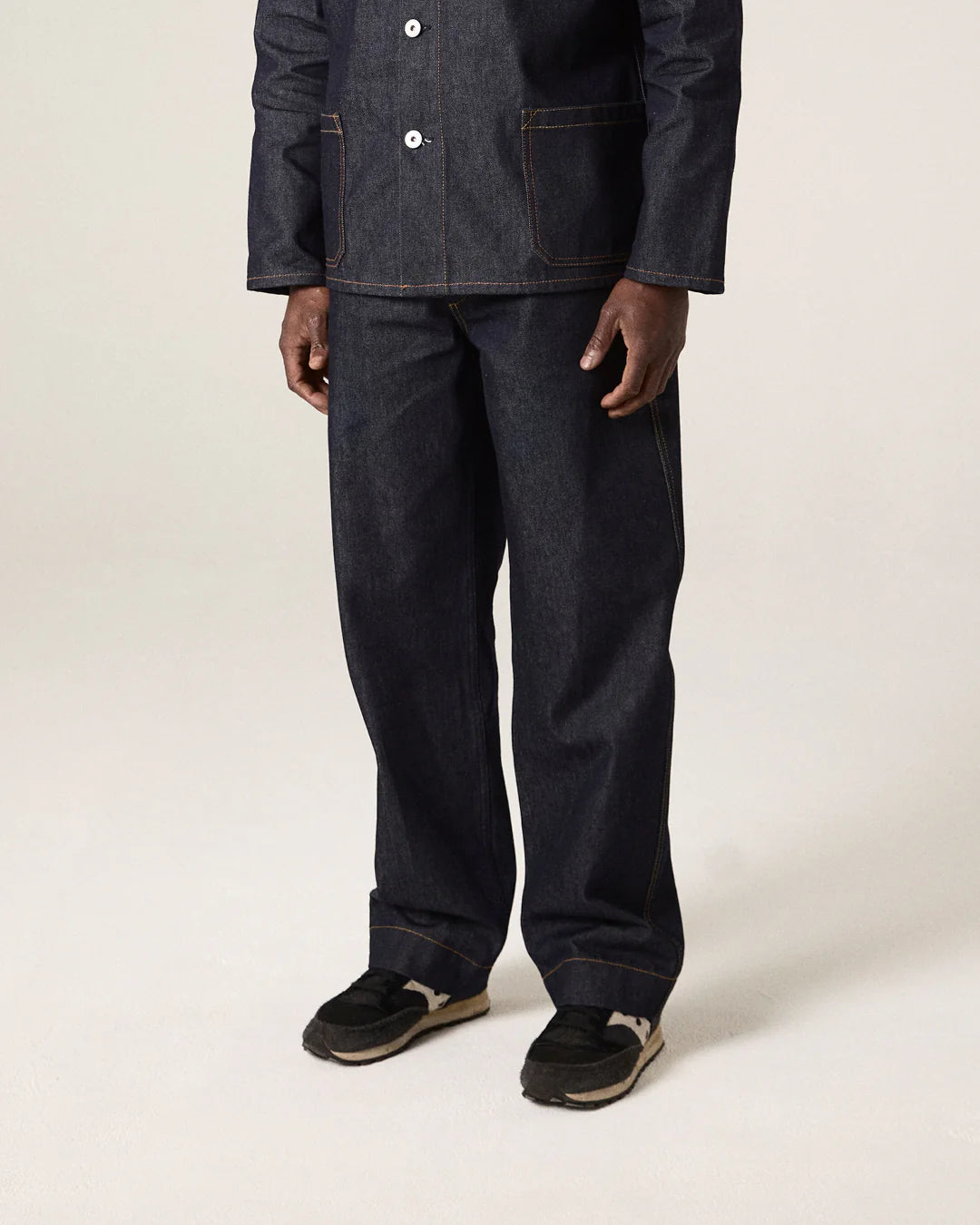 Uskees Raw Orta Denim Painter Pants