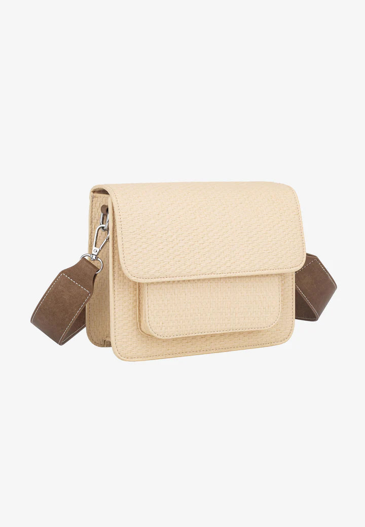 HVISK Cayman Pocket Raffia Structure - Raffia Sand