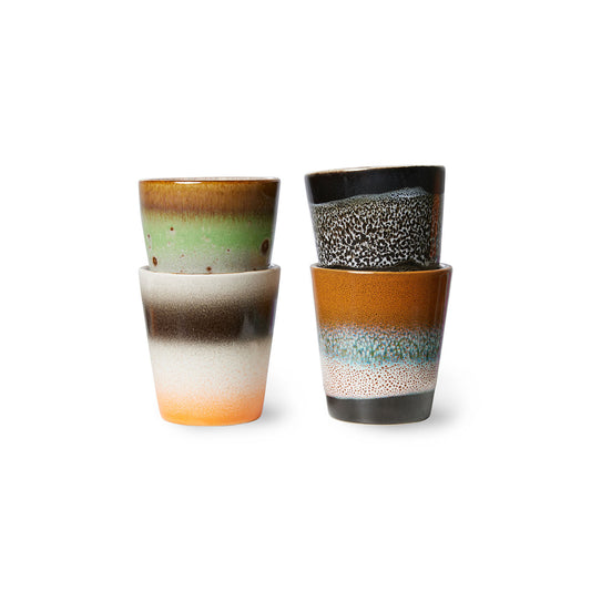 Hk Living 70s Ceramics: Ristretto Mug - Good Vibes