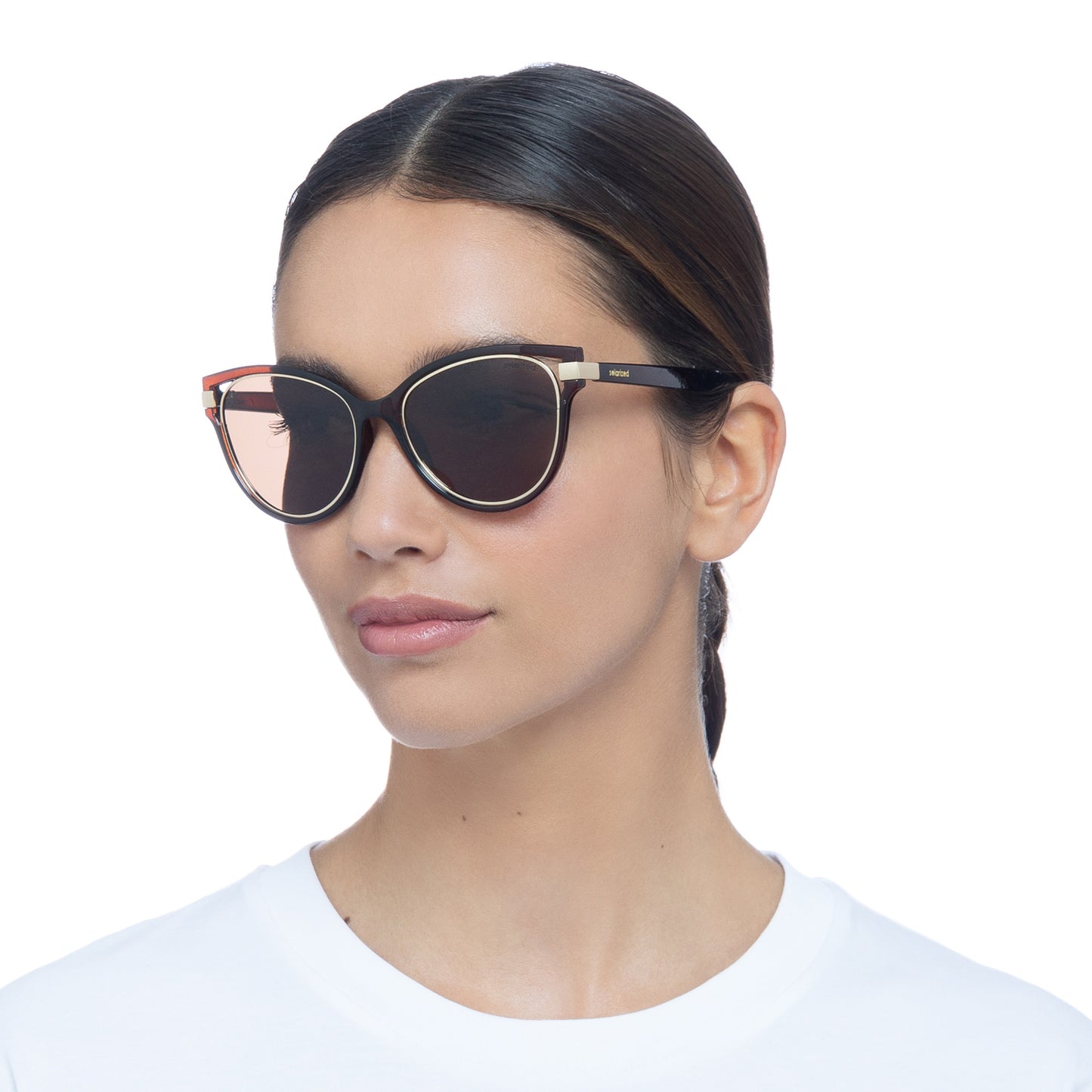 Le Specs - Resort Cat-Eye, Chocolate/Gold