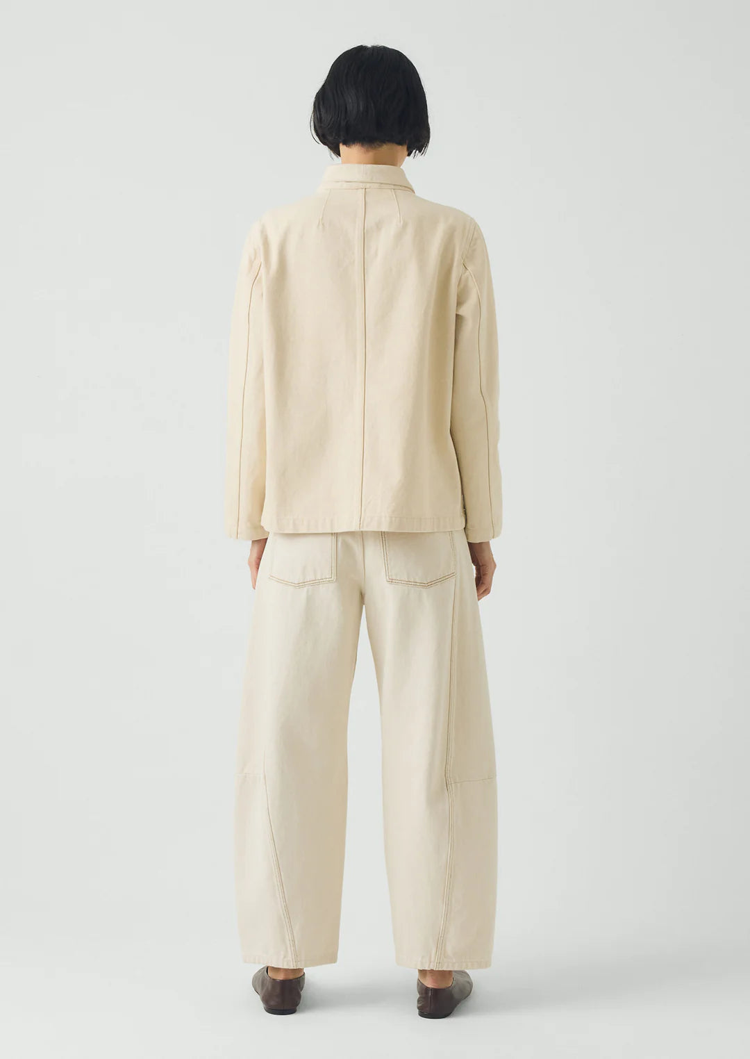 TOAST - Hal Denim Workwear Jacket, Ecru