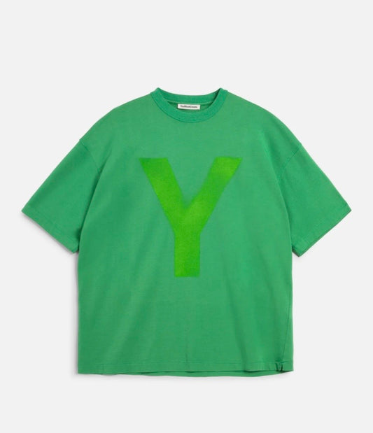 YMC - Triple Y Print T Shirt, Green