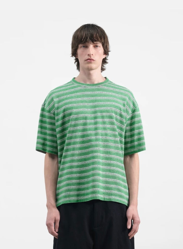 YMC - Triple T Shirt, Green Multi