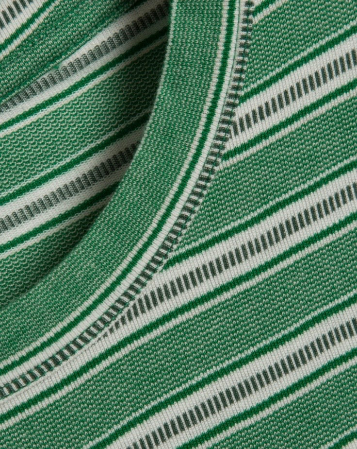 YMC - Triple T Shirt, Green Multi