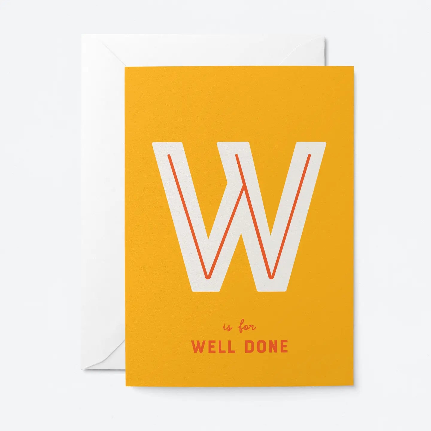 Graphic Factory - Well Done Alphabet Greeting Card