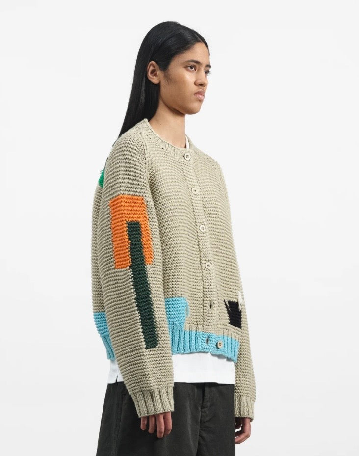 YMC - Atomic Cardigan, Natural