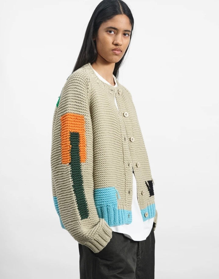 YMC - Atomic Cardigan, Natural