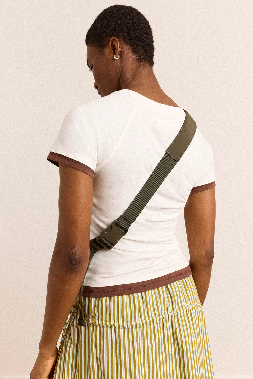 Damson Madder - Matilda Cross Body Bag, Dark Green