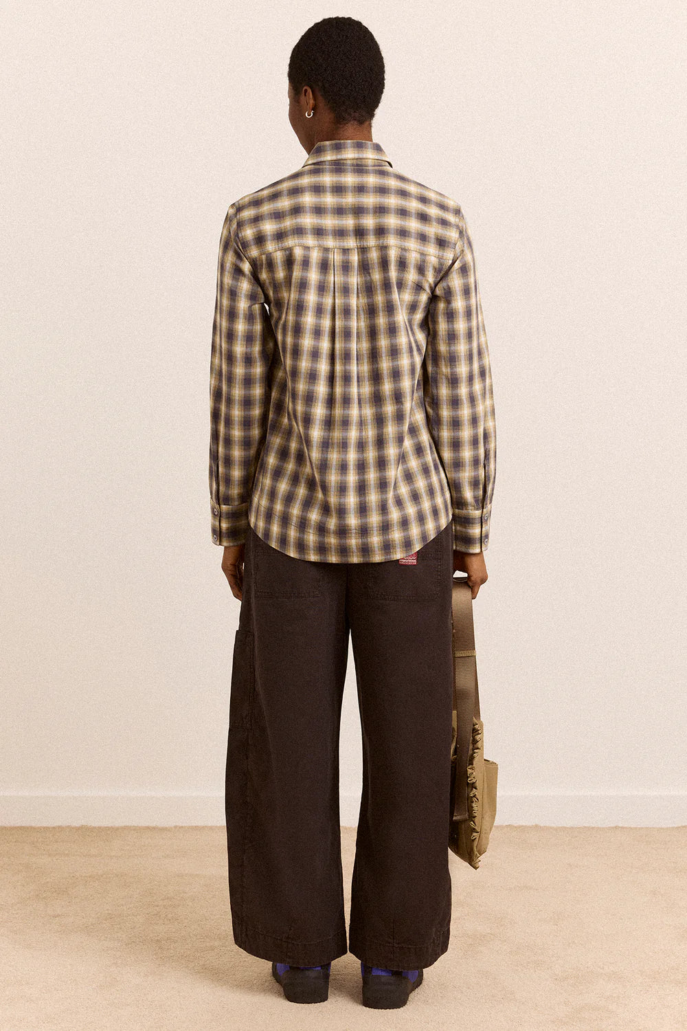 Damson Madder - Solana Shirt, Cardamon Check