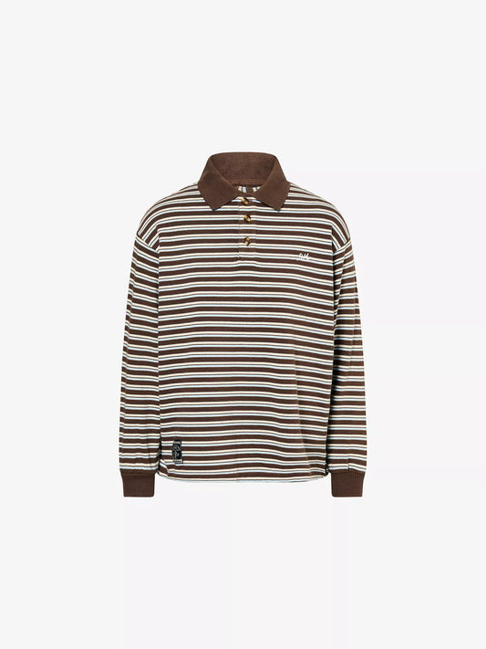 Damson Madder - Remie Rugby, Choc/Blue Stripe