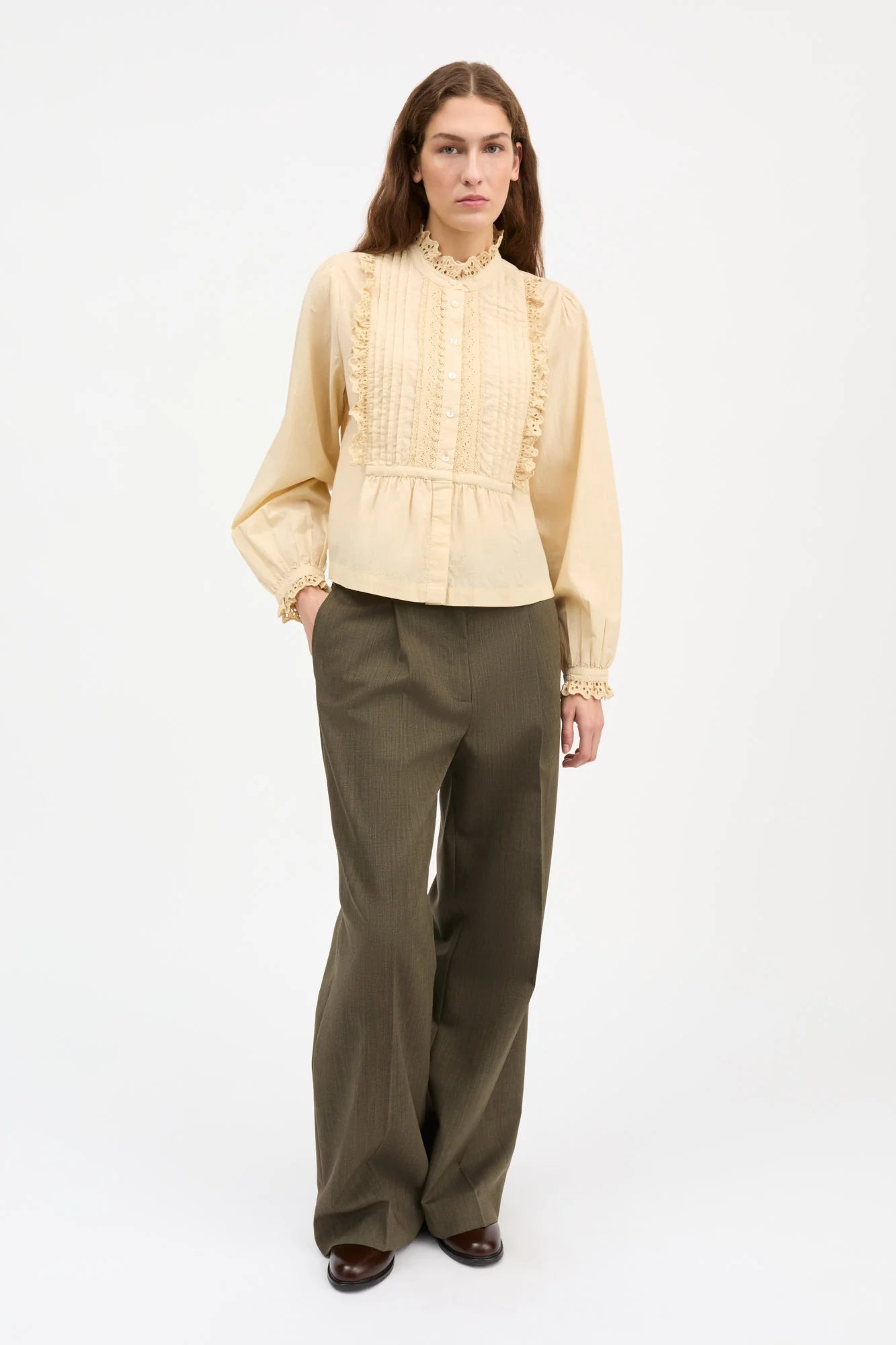 Skall Studio - Lesley Shirt, Soft Cream