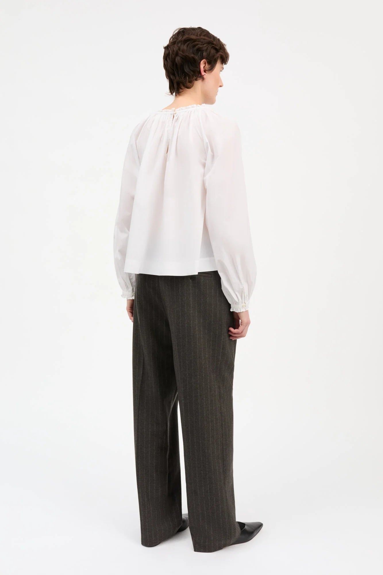 Skall Studio - Carrie Blouse, Optic White