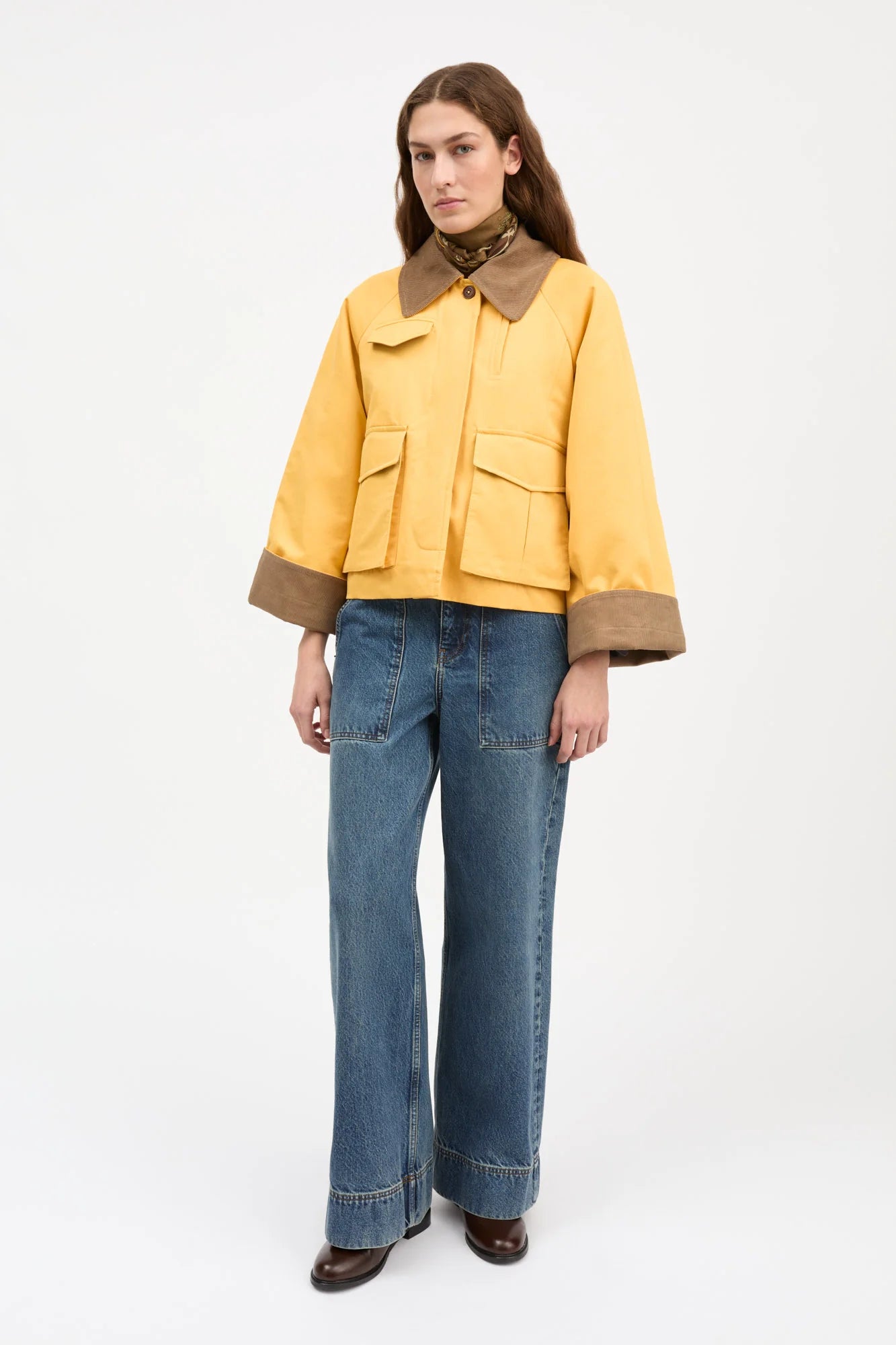 Skall Studio - Gaby City Jacket, Marigold Yellow