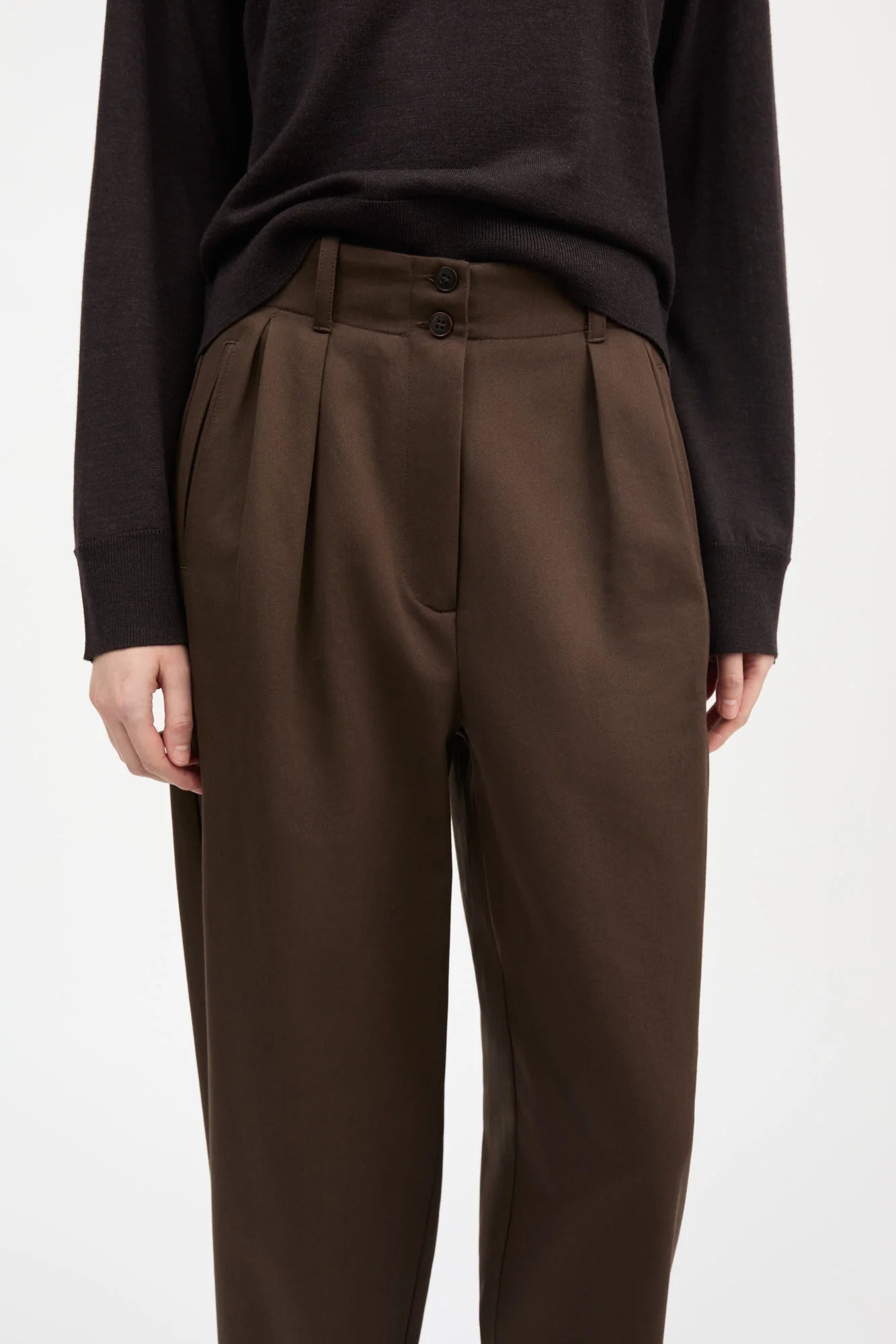 Skall Studio - Painter Trousers, Coco Brown
