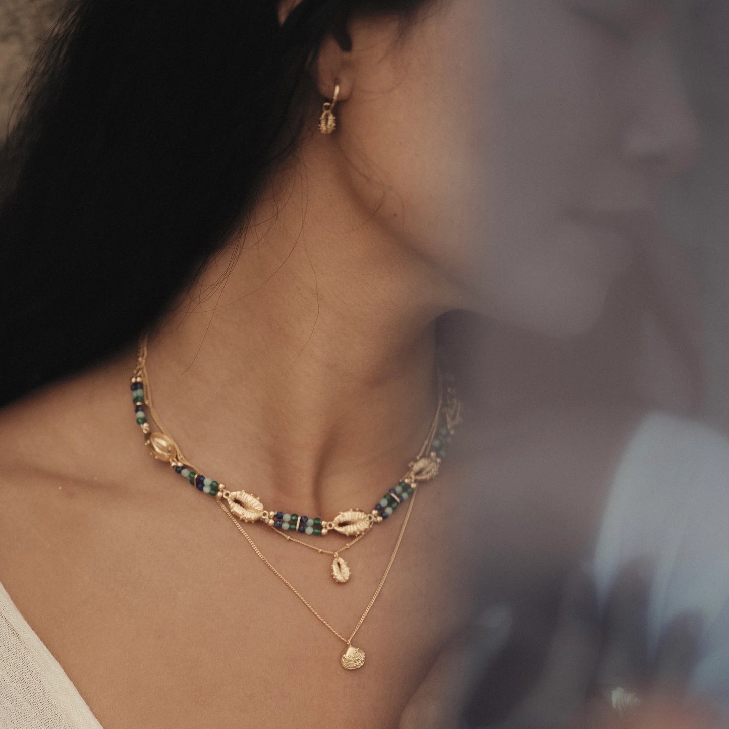 Rachel Entwhistle - Aphrodite Mini Necklace, Gold