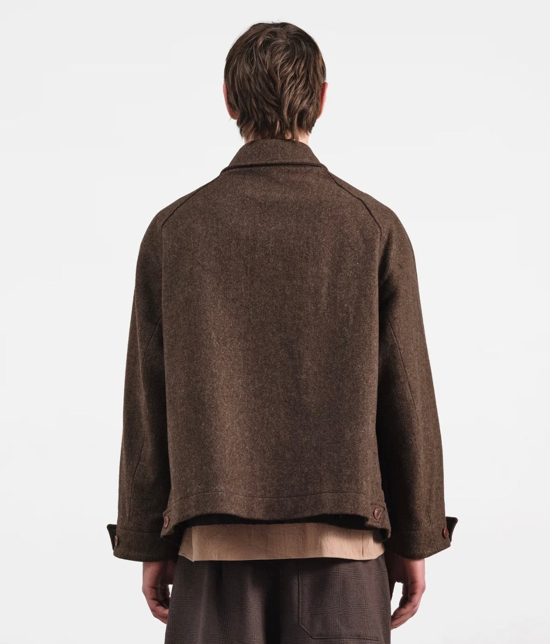 YMC - Harrison Jacket, Brown Wool