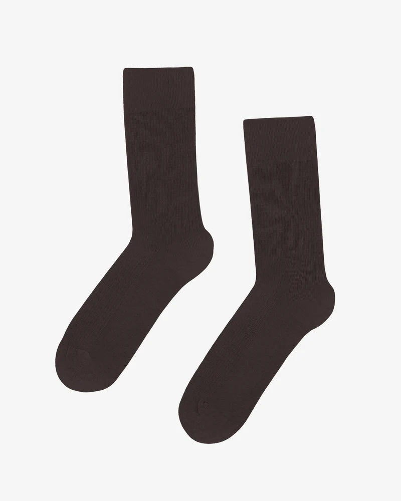 Colourful Standard - Classic Organic Sock, Coffee Brown