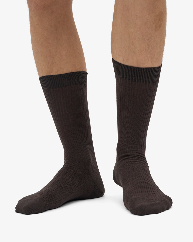 Colourful Standard - Classic Organic Sock, Coffee Brown
