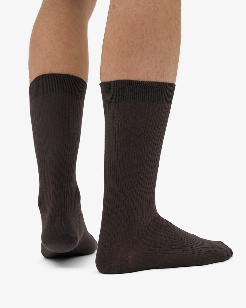 Colourful Standard - Classic Organic Sock, Coffee Brown