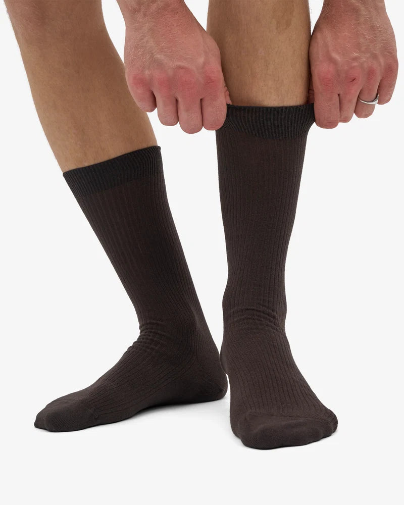 Colourful Standard - Classic Organic Sock, Coffee Brown
