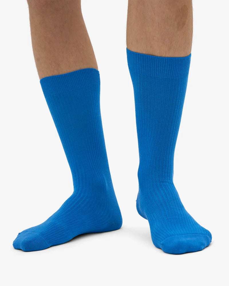 Colourful Standard - Classic Organic Sock, Pacific Blue