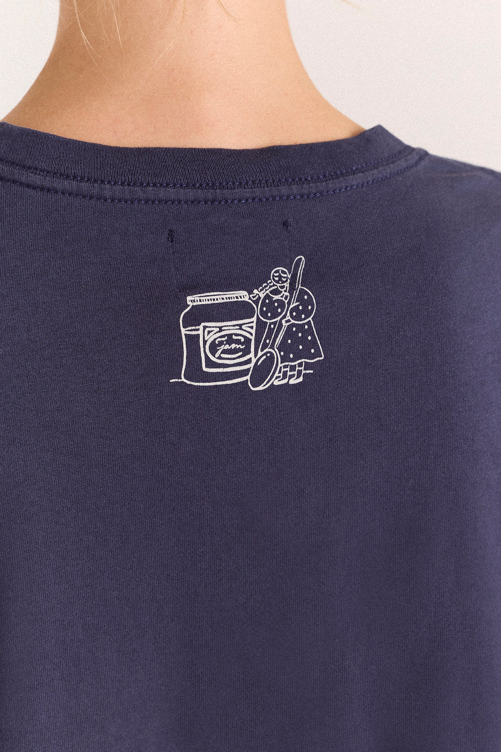 Damson Madder - House Preserves Short Sleeves Graphic Tee, Blue