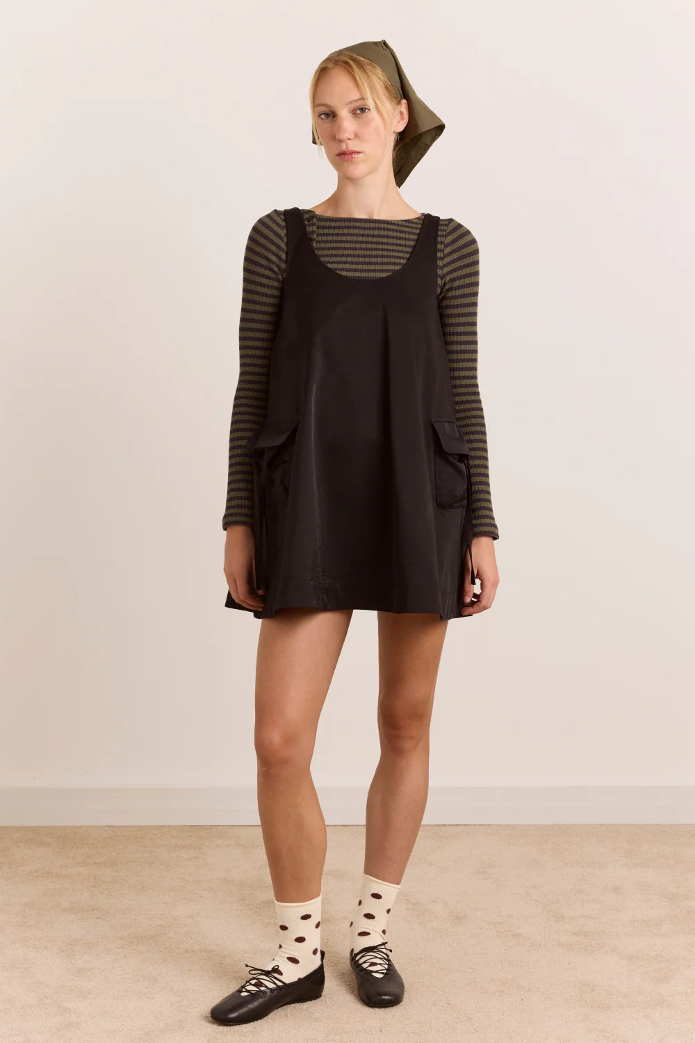 Damson Madder - Cairo Mini Dress, Black