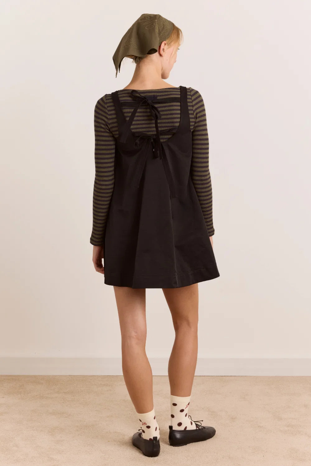 Damson Madder - Cairo Mini Dress, Black
