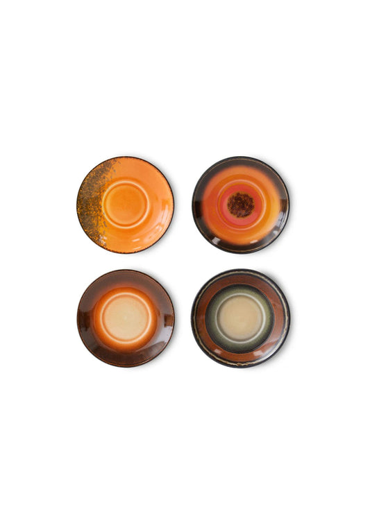 HKLIVING - 70s Ceramics: Saucers, Roasts
