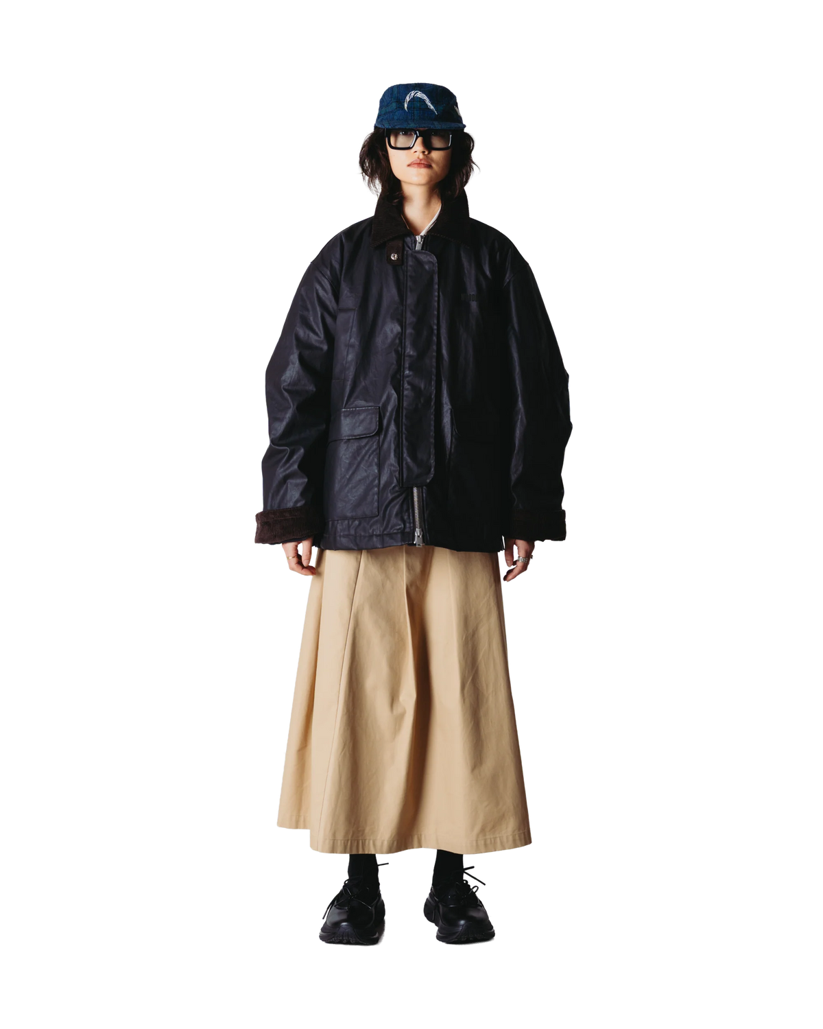 WOODBIRD - Rui Waxed Jacket, Black