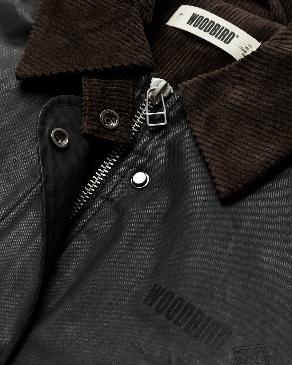 WOODBIRD - Rui Waxed Jacket, Black