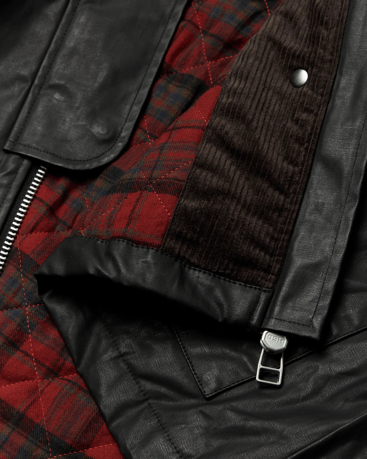 WOODBIRD - Rui Waxed Jacket, Black