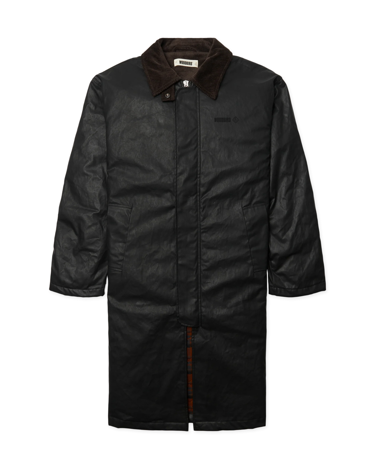WOODBIRD - Ping Waded Coat, Black