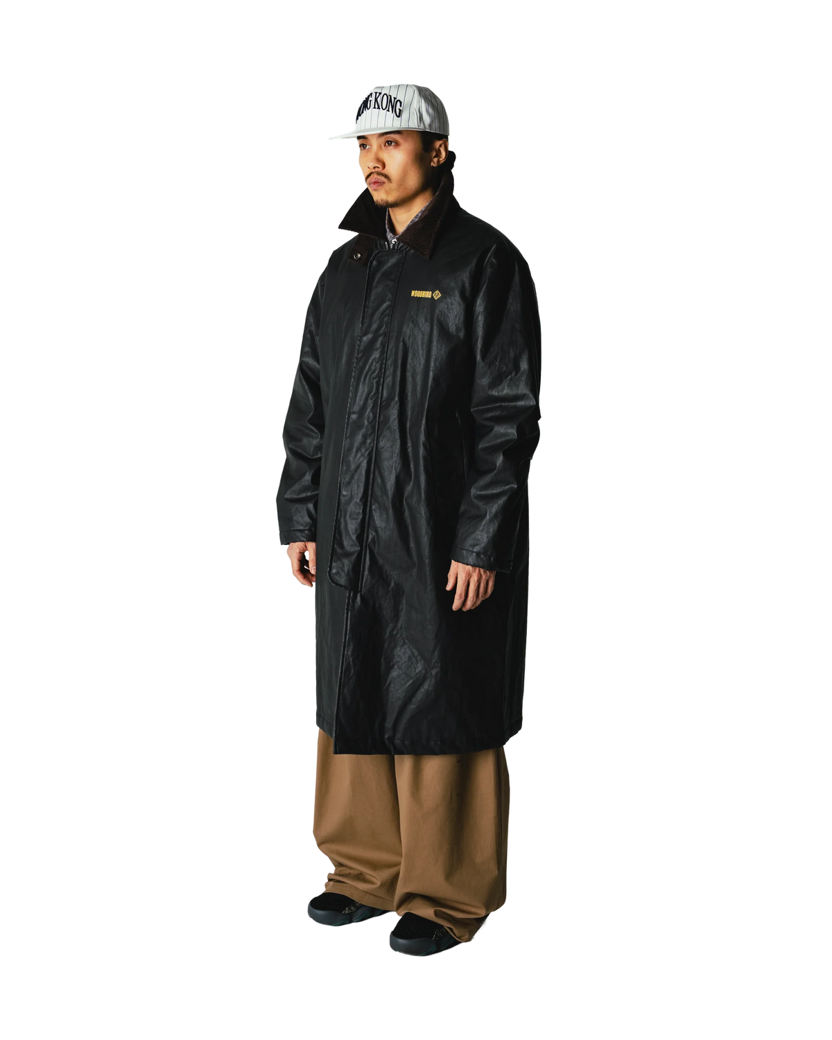 WOODBIRD - Ping Waded Coat, Black