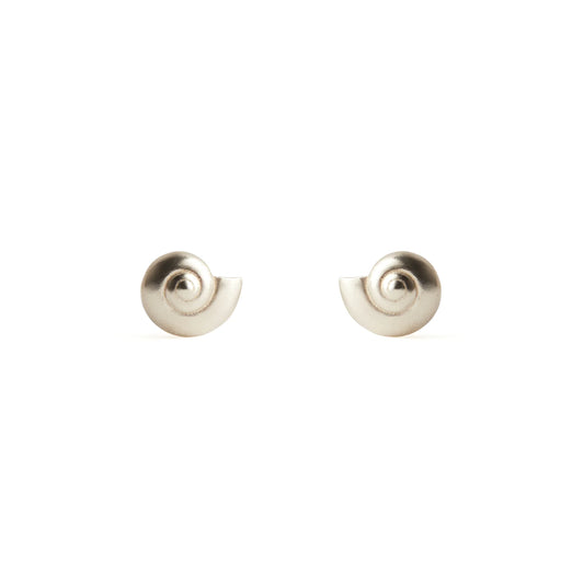 Rachel Entwistle - Inanna Spiral Stud Earrings, Silver