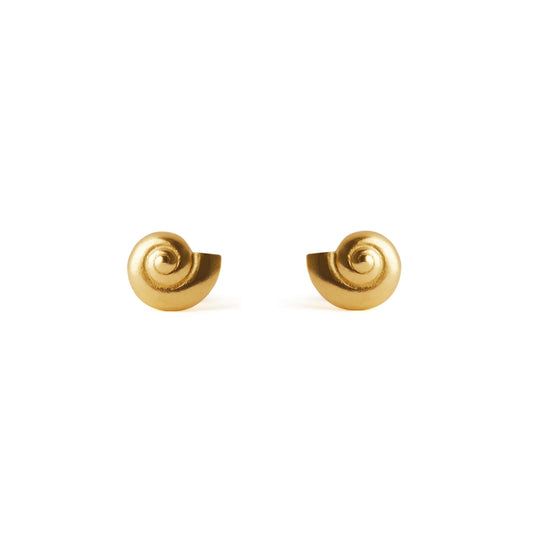 Rachel Entwistle - Inanna Spiral Stud Earrings, Gold