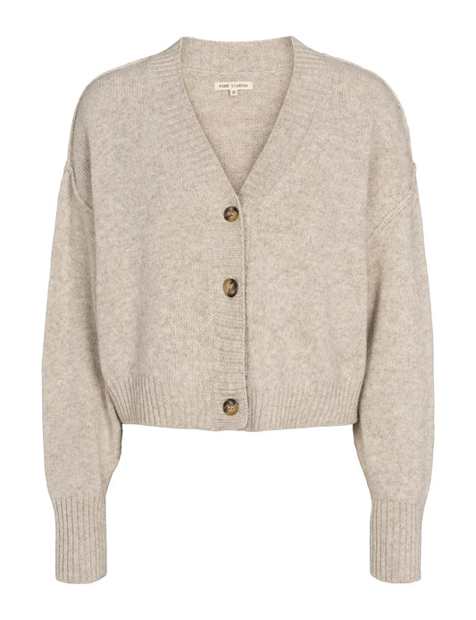 Esmé Studios - Elida Knit Cardigan, Sand Melange