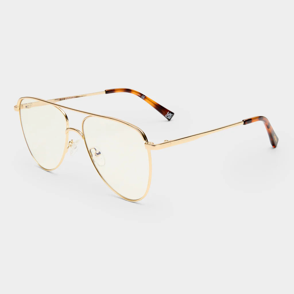 Le Specs - The Duke, Blue Light - Gold