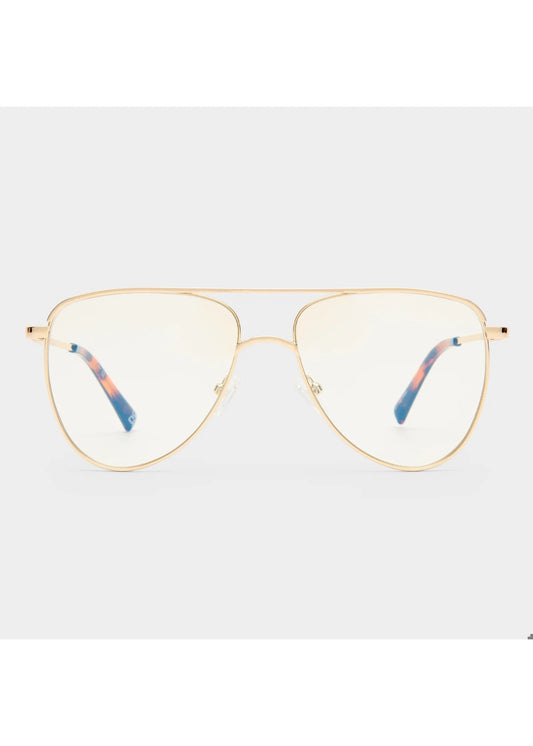 Le Specs - The Duke, Blue Light - Gold