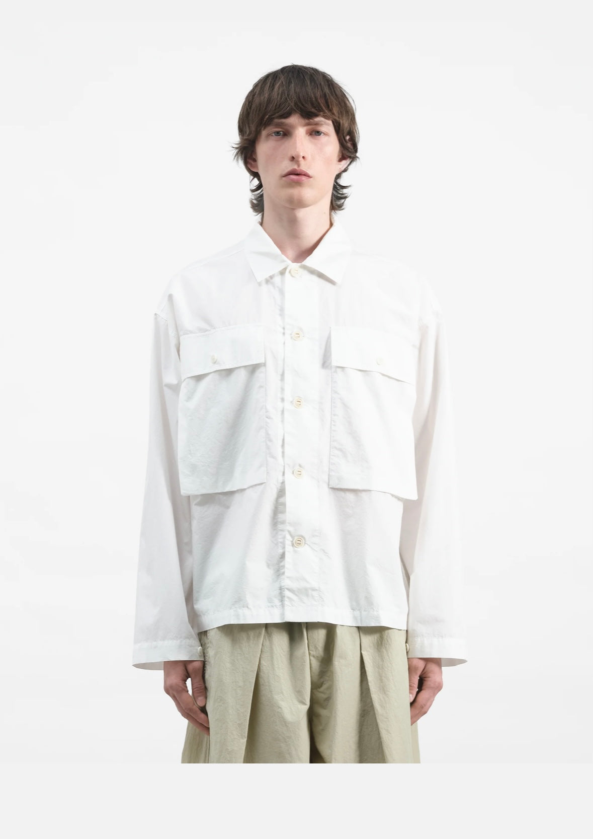YMC - Military Shirt, White