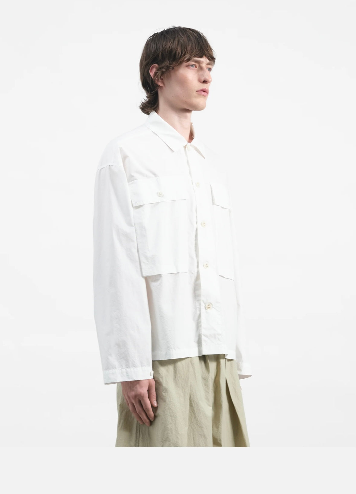 YMC - Military Shirt, White