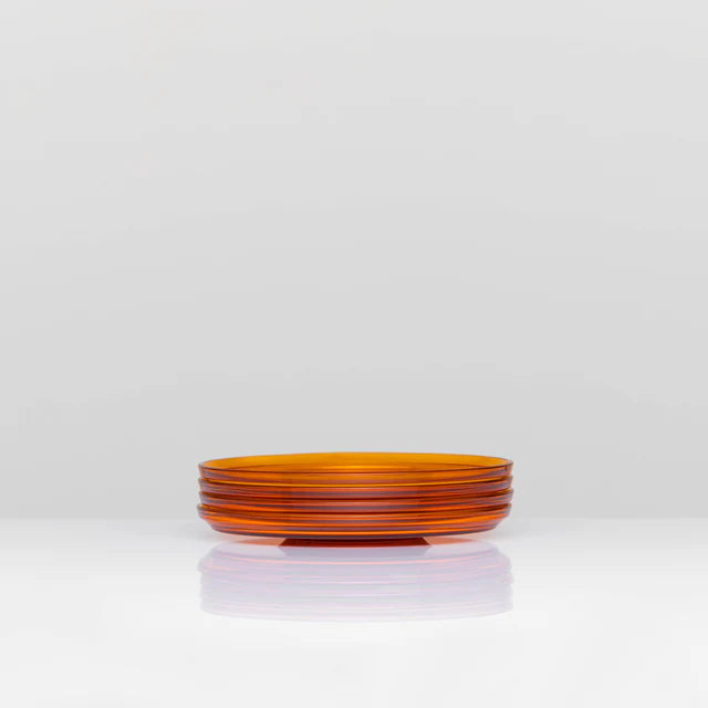 HuskeeCup Classic Saucer (4-Pack) - Amber