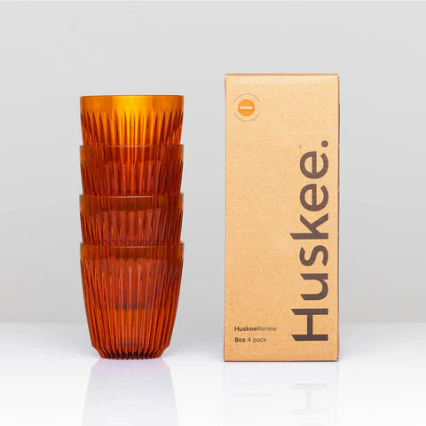 HuskeeCup 8oz 4-pack - Amber