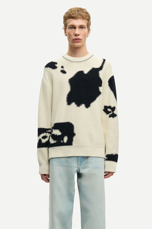 Samsøe Samsøe - Salevo Sweater, Cream Ashbloom