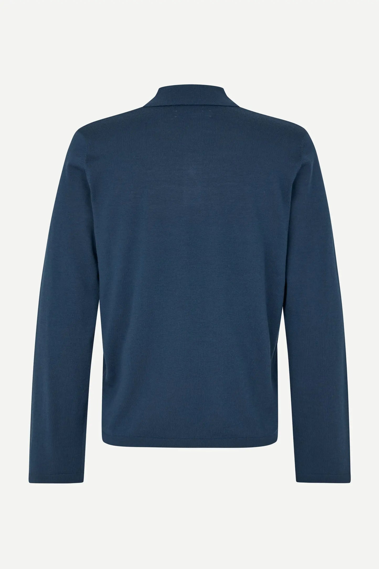 Samsøe Samsøe - Sarowan Long Sleeve Polo, Insignia Blue