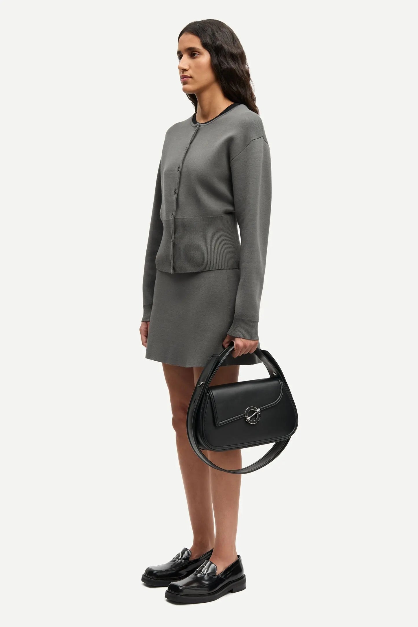 Samsøe Samsøe - Saanne Cardigan, Gunmetal