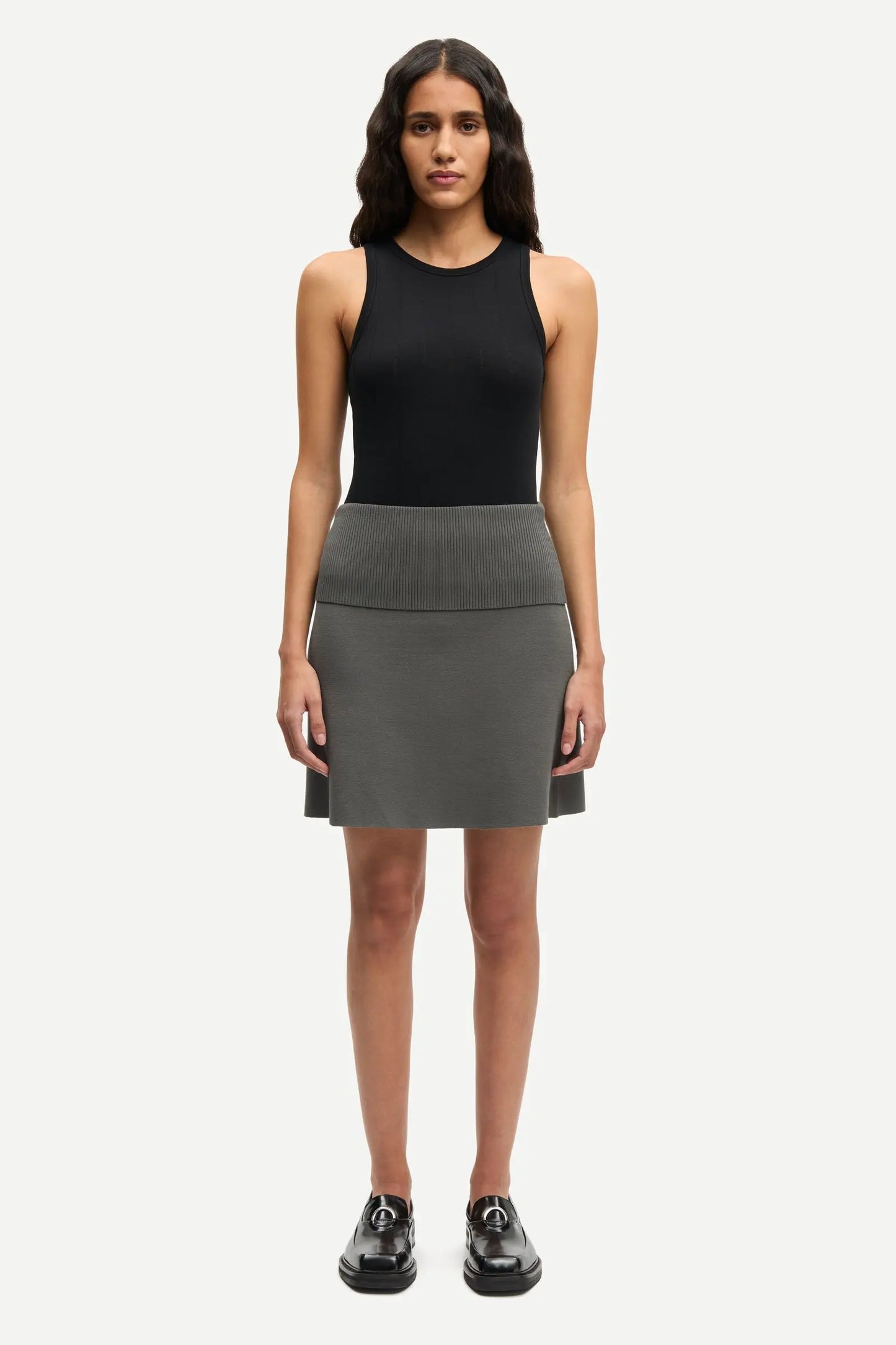 Samsøe Samsøe - Saanne Skirt, Gunmetal